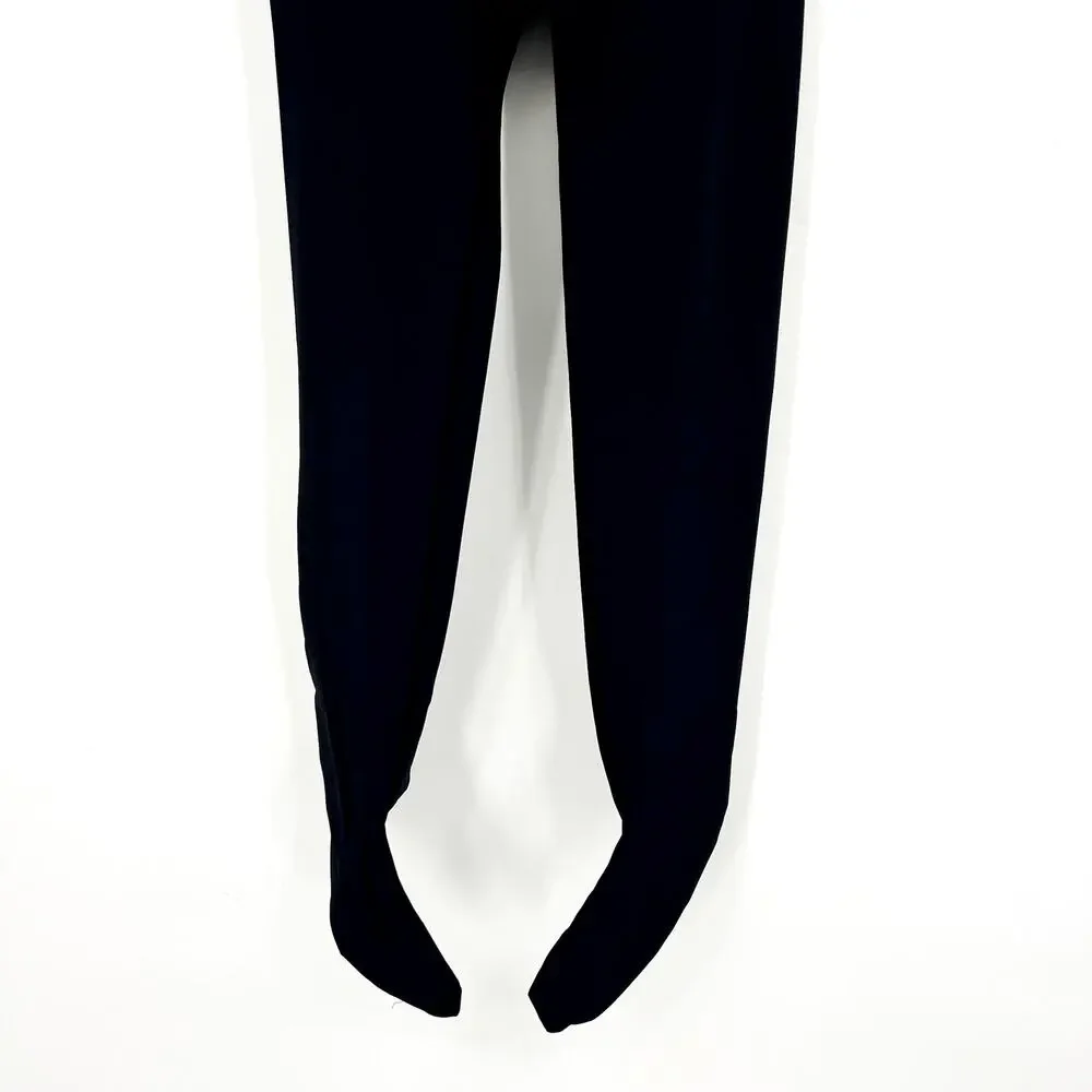 COMMANDO Women's Classic Microfiber Tights Small Black Stretch Opaque NWT